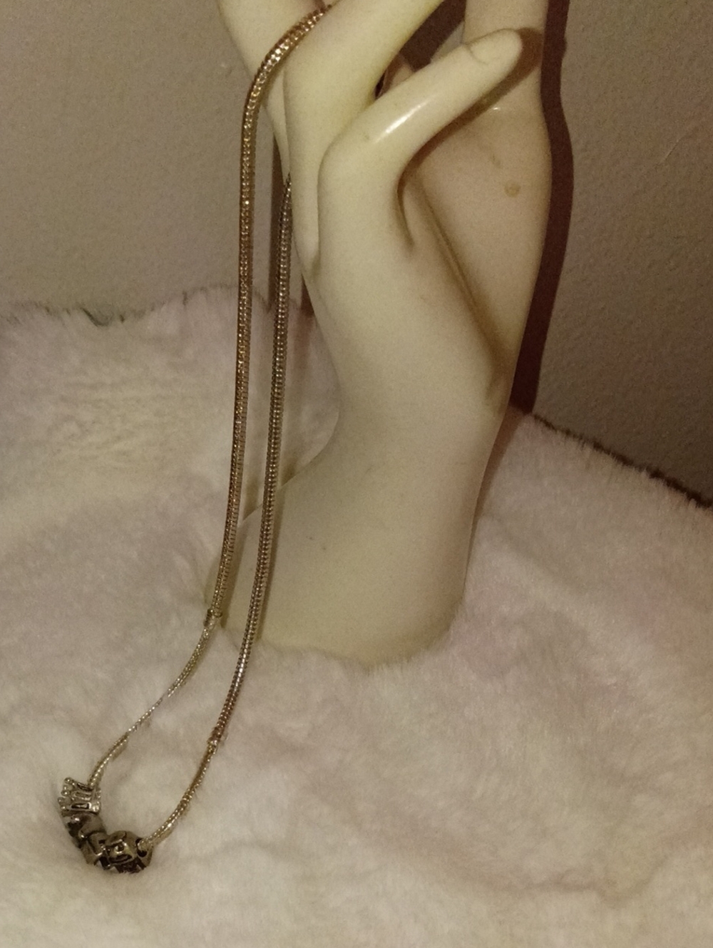 Pandora necklace With Three Pandora 925 Charm